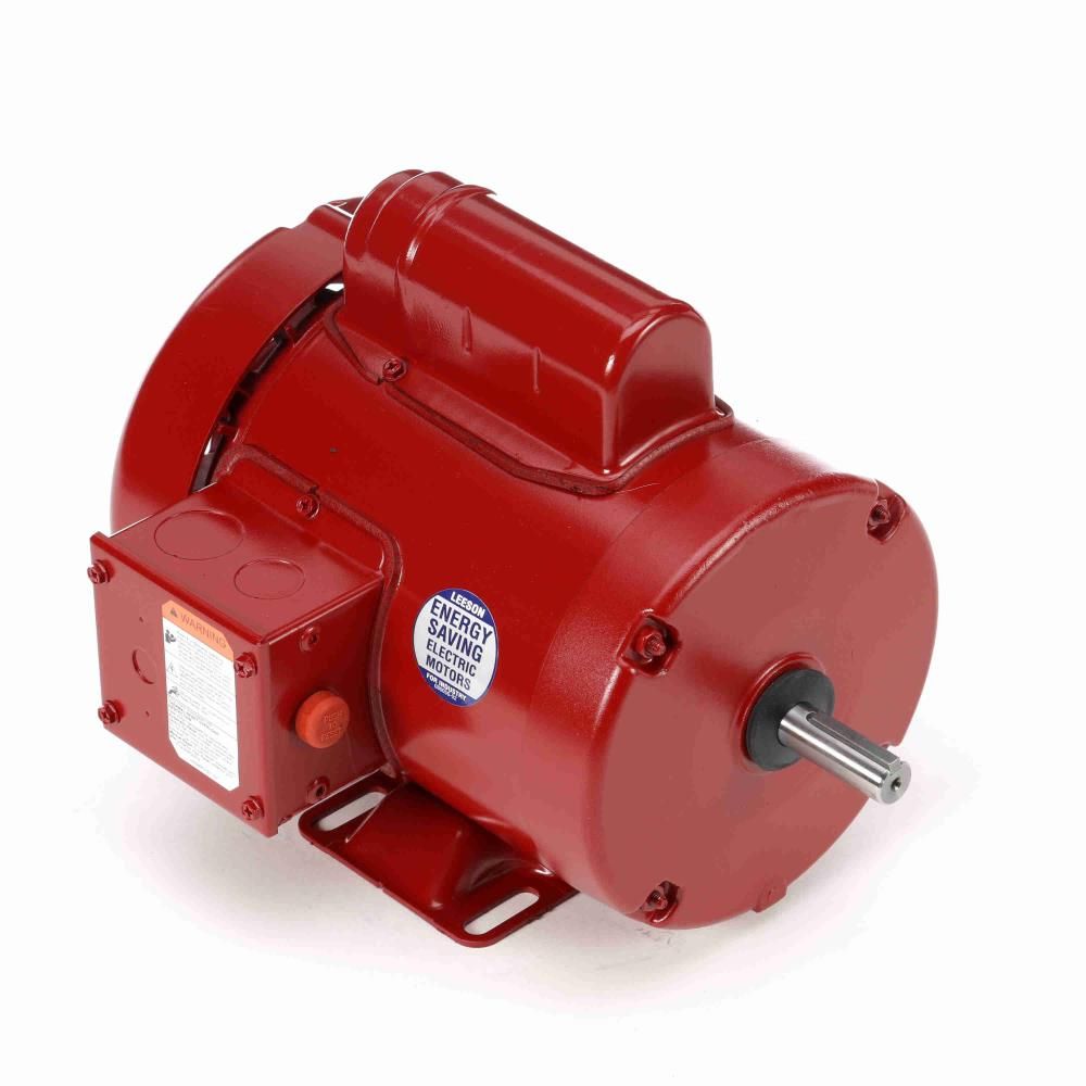 LEESON, 110087.00, High Torque / Agricultural, 0.75 HP, 1 Ph, 60 Hz, 115/230V, 1800 RPM, 56 Frm, TEFC, Motor