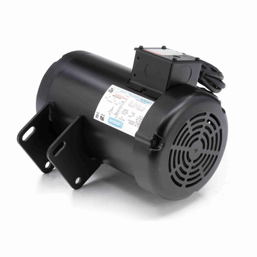 Leeson, 120728.00, 3 HP, 3450 RPM, 230V, Delta Unisaw Electric Motor