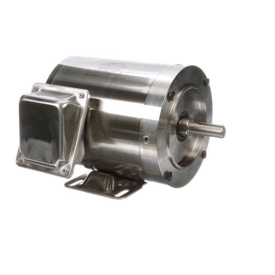 LEESON, 191574.00, 1 HP, 1750 RPM, Stainless Steel Washdown Motor