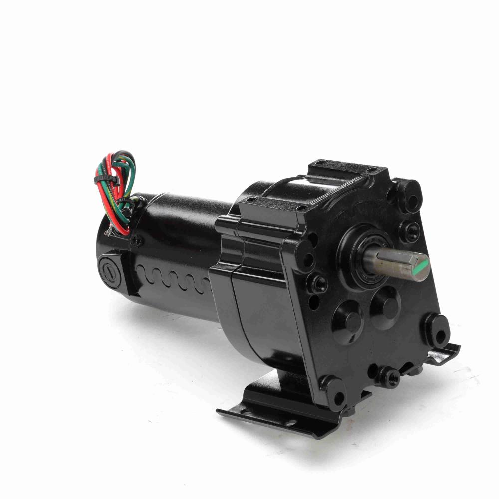 LEESON, M1115025.00, 1/20HP, 9 RPM, 30, TENV, 90V, Reversible, PMDC Motor