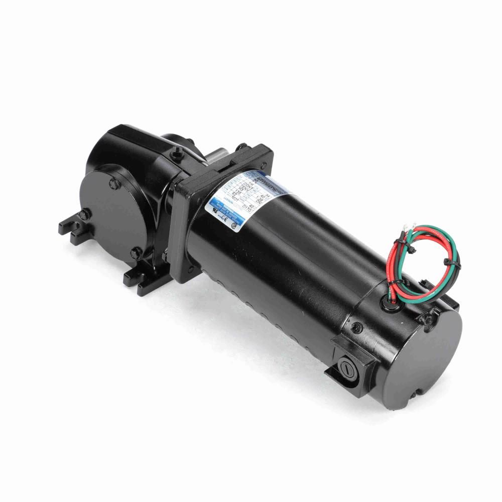 M1135042.00, LEESON, 1/4HP, 90V, Right Angle Gearmotor 