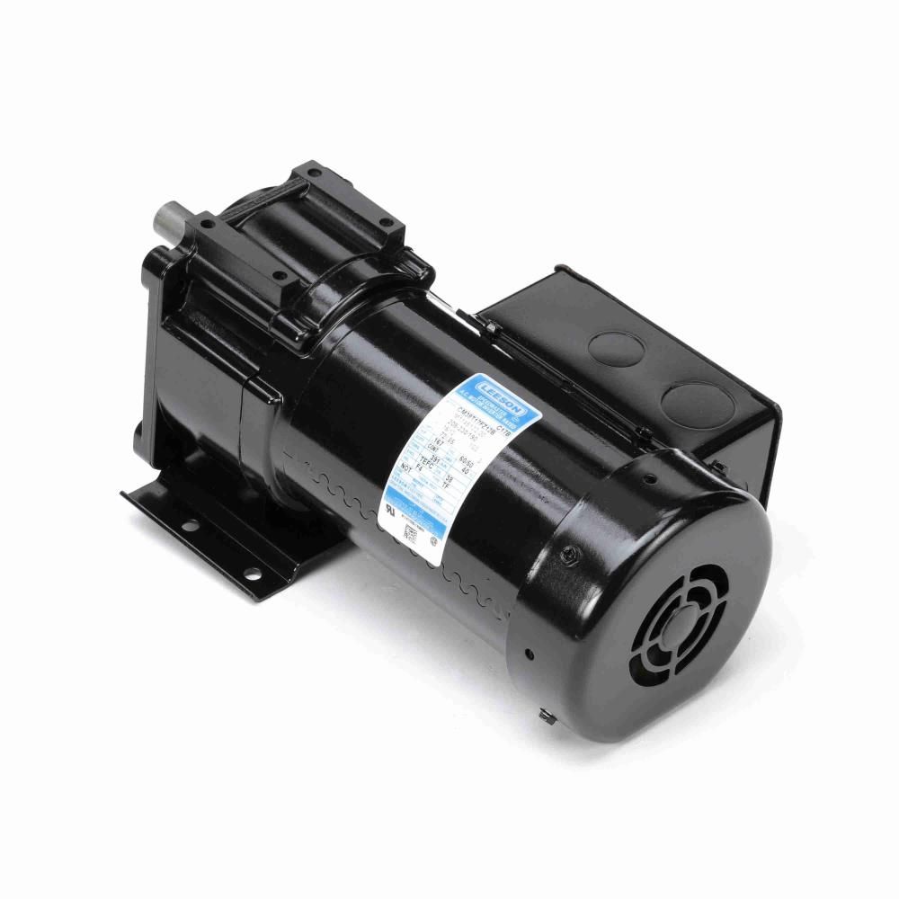 M1145122.00 Leeson, 1/6HP, 190V, Parallel Shaft Gearmotor 