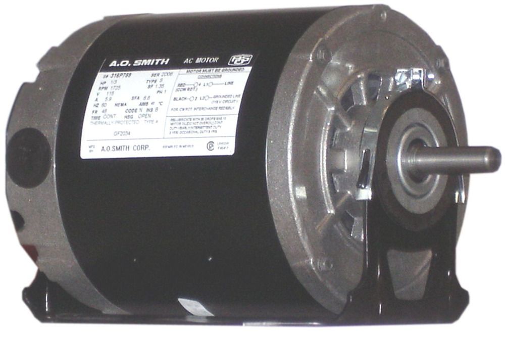 HG2G018, Universal, 1/3HP, 115/230V, Belt Drive Motor 