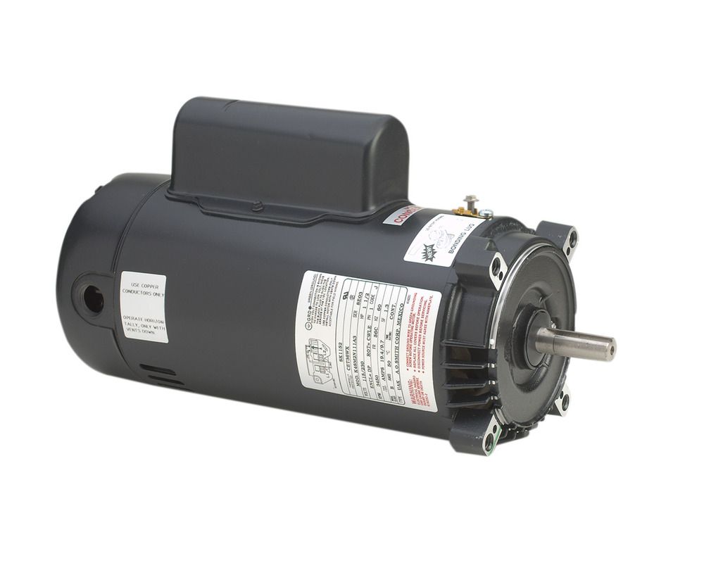 AO Smith (now Century), SK1152, 1.5HP, 230/115V, 3450 RPM, 56 Frame, Pool & Spa Motor
