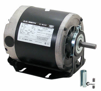 316P759, AO Smith (now Century), 1/3HP, 115/230V, Replacement Direct Drive Motor