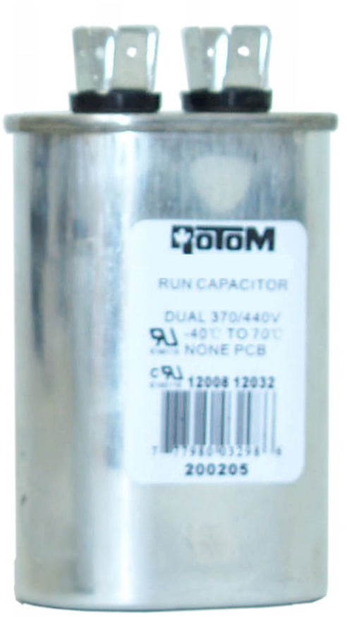 36-15-370440, Rotom, 15MFD, 370/440V, Capacitor
