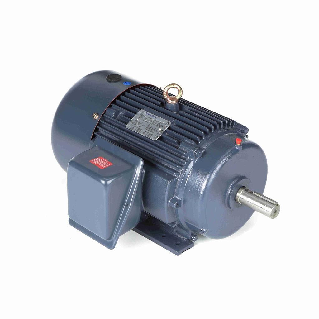 GT1025, MARATHON, 20 HP, 208-230/460 V, 1768 RPM, General Purpose Motor