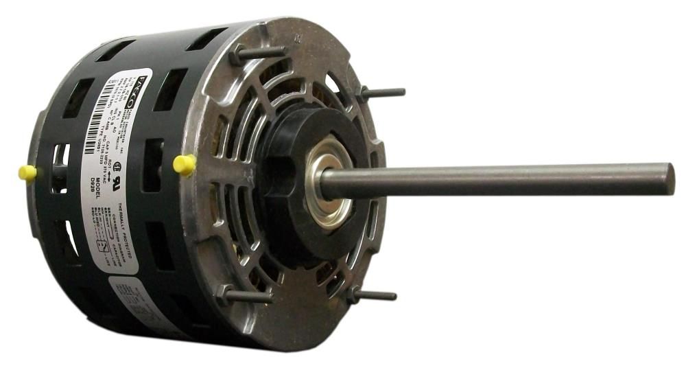 D727, Fasco, 1/3 - 1/4 - 1/5 HP, 1075 RPM, 3 Speed, 115V, Blower Motor
