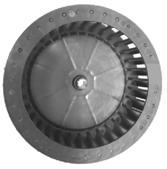 FASCO, 1-6038, 3" Dia, Blower Wheel
