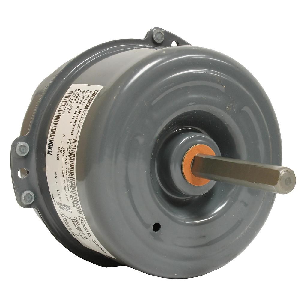 2244, FASCO, 1/4 HP, 1075 RPM - 1 Spd, 208-230V, 42 Frame, Condenser Fan Motor