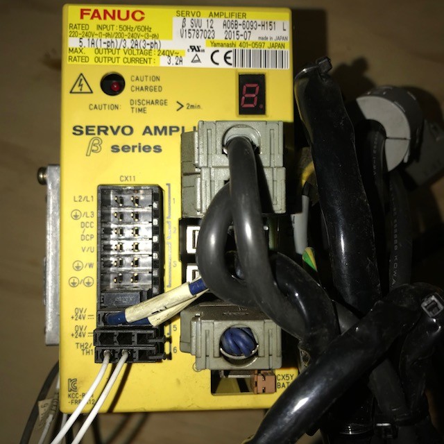 SOLD: Fanuc, Servo Amplifier, A06B-6093-H151L