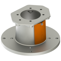 182 VERTICAL, HYDRAULIC PUMP / ELECTRIC MOTOR MOUNT ADAPTER, SAE-B,M8 HOLES X 5.81"