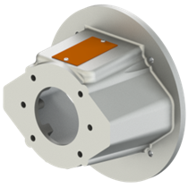 M444882D, 444 HYDRAULIC PUMP / ELECTRIC MOTOR MOUNT ADAPTER, SAE-D 2(4) BOLT X8.88